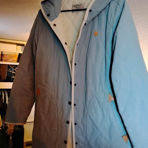 BURTON Gemmi Blue Coat size Large - Picture 3 of 10